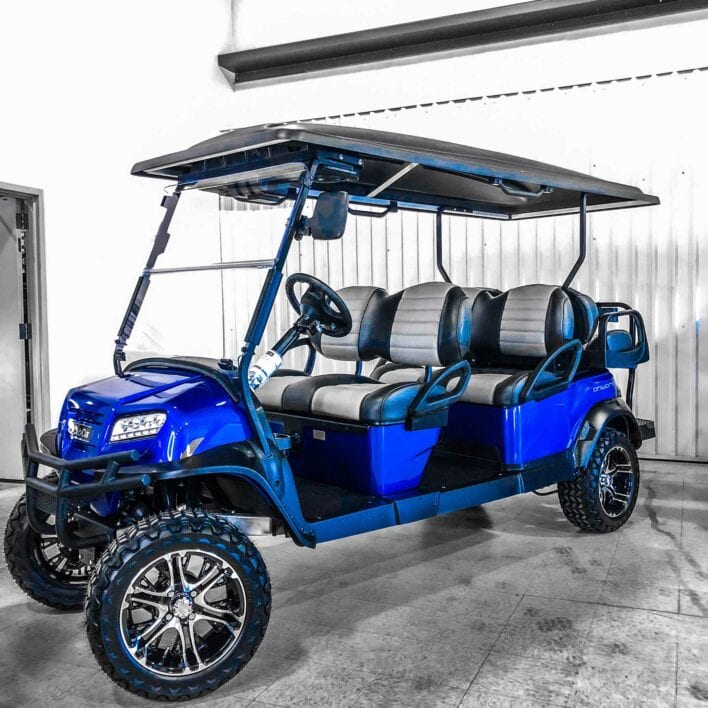 Colorado Golf & Turf - Custom Car Gallery - Blue Six Passengers