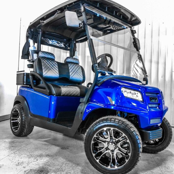 Colorado Golf & Turf - Custom Car Gallery - Blue Two Passengers