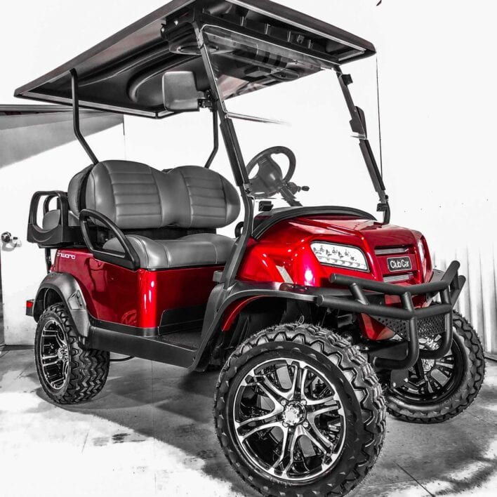 Colorado Golf & Turf - Custom Car Gallery - Red Four Passenger