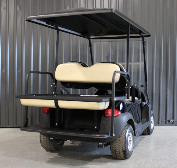 4 passenger Club Car Precedent with fold-up seat in the back