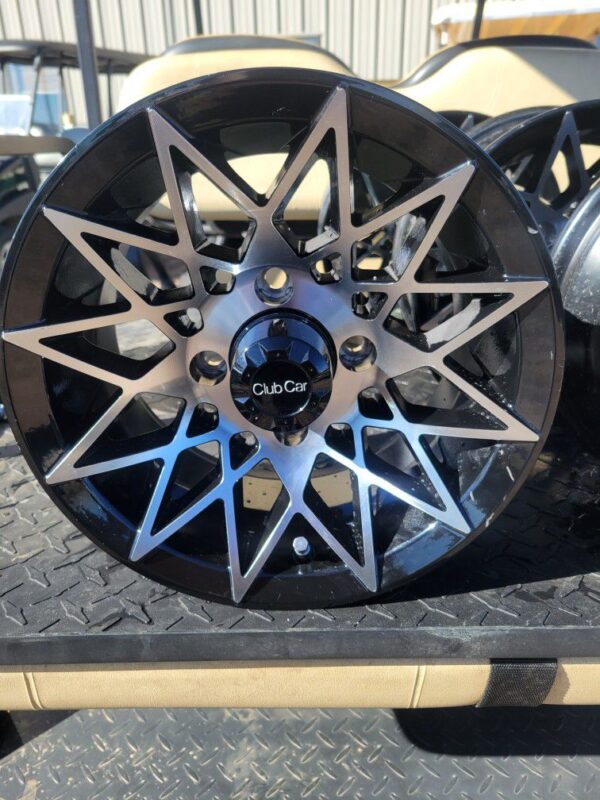 Club Car Athena 12x6 Golf Cart Wheels