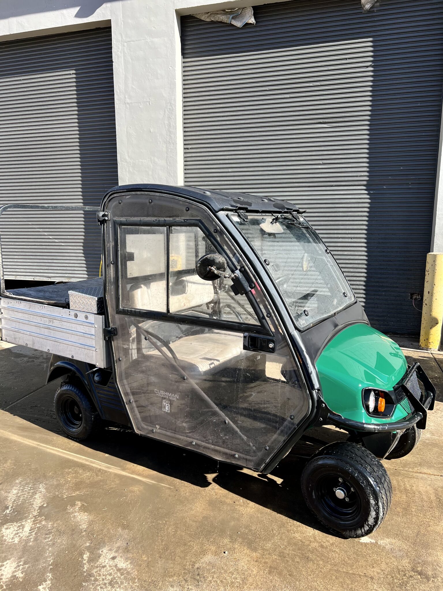 2019 Cushman Hauler 1200 with Cab/ Tool Box | Colorado Golf & Turf