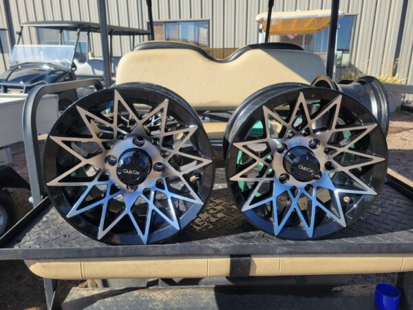 Club Car Athena 12x6 Golf Cart Wheels