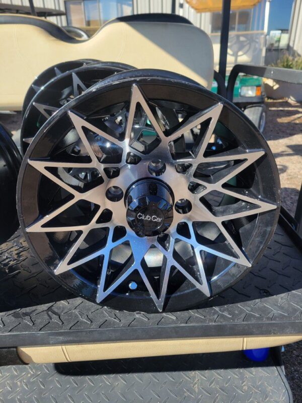 Club Car Athena 12x6 Golf Cart Wheels