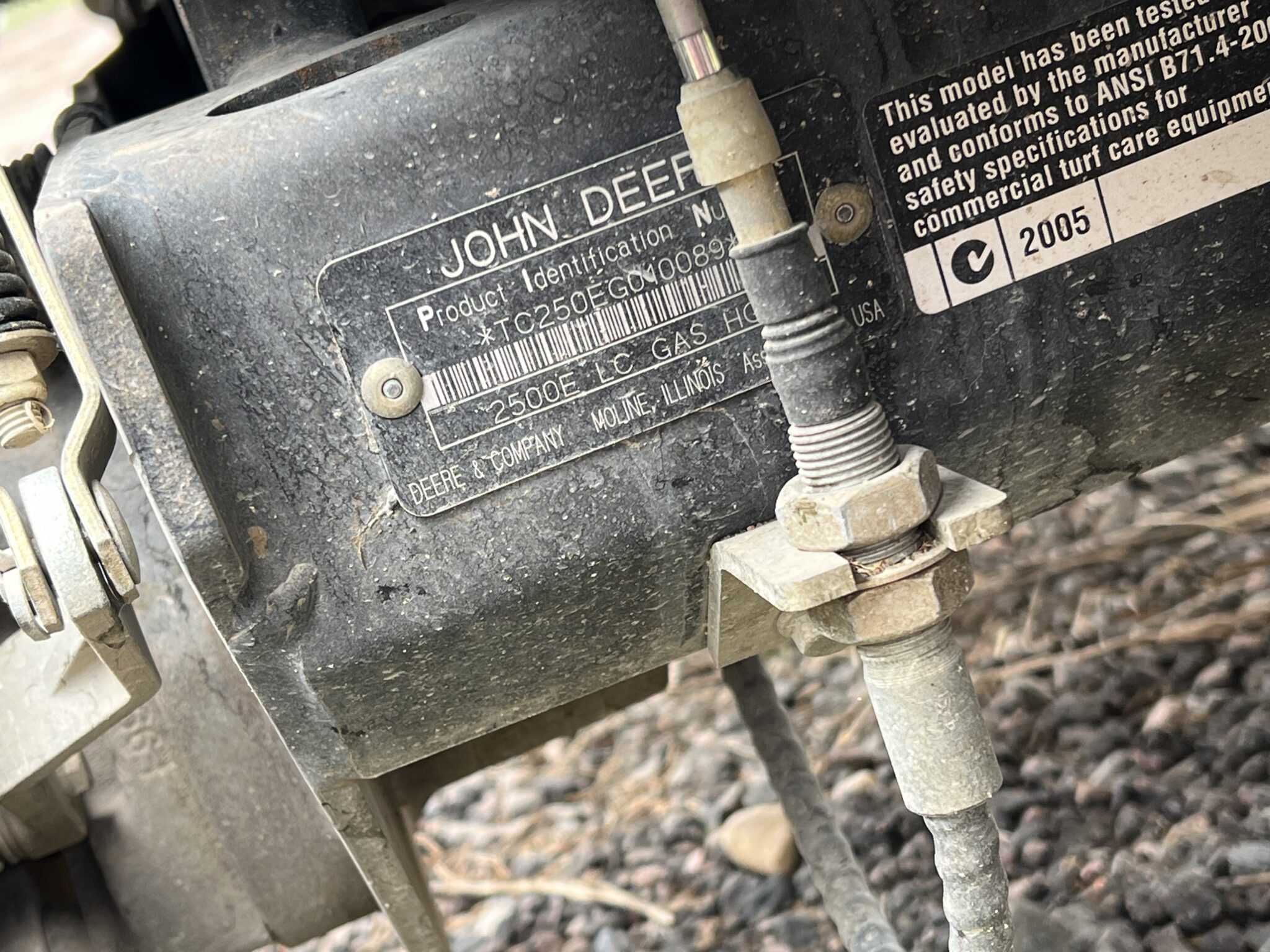 2005 John Deere Triplex