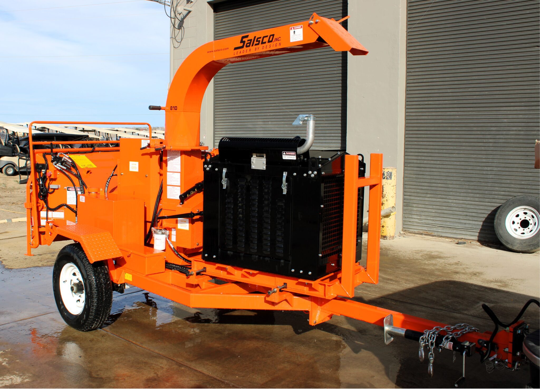 Salsco 810 Hydraulic Chipper